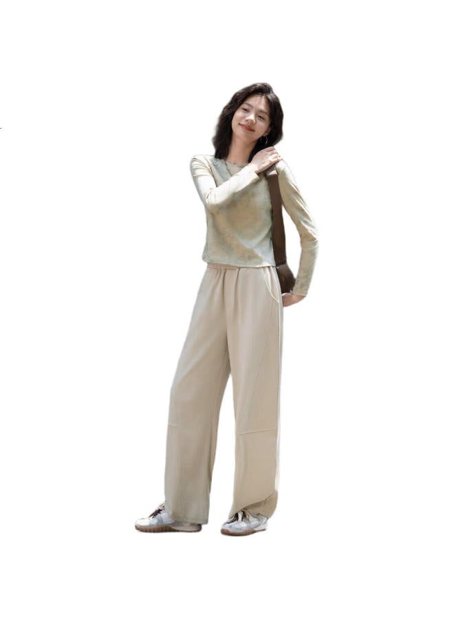 dme "Elegant And Slim Fit Shoulder-Off Printed T-Shirt" For Spring And Autumn - Image 3