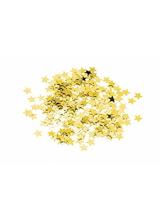 Amscan 369146.19 Gold Mini Stars Confetti | .25 Oz | 1 Pack | Party Decor - Image 2
