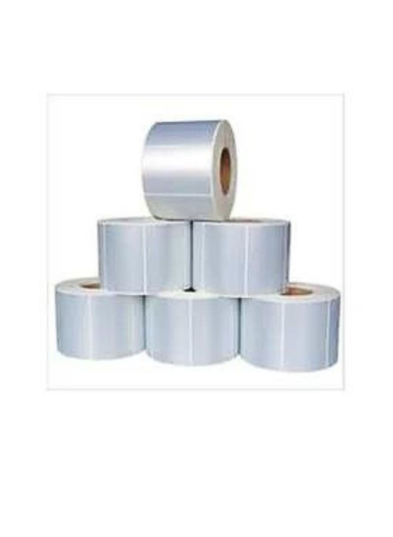 Terabyte Pack Of 6 Synthetic Labels Roll Clear - Image 1
