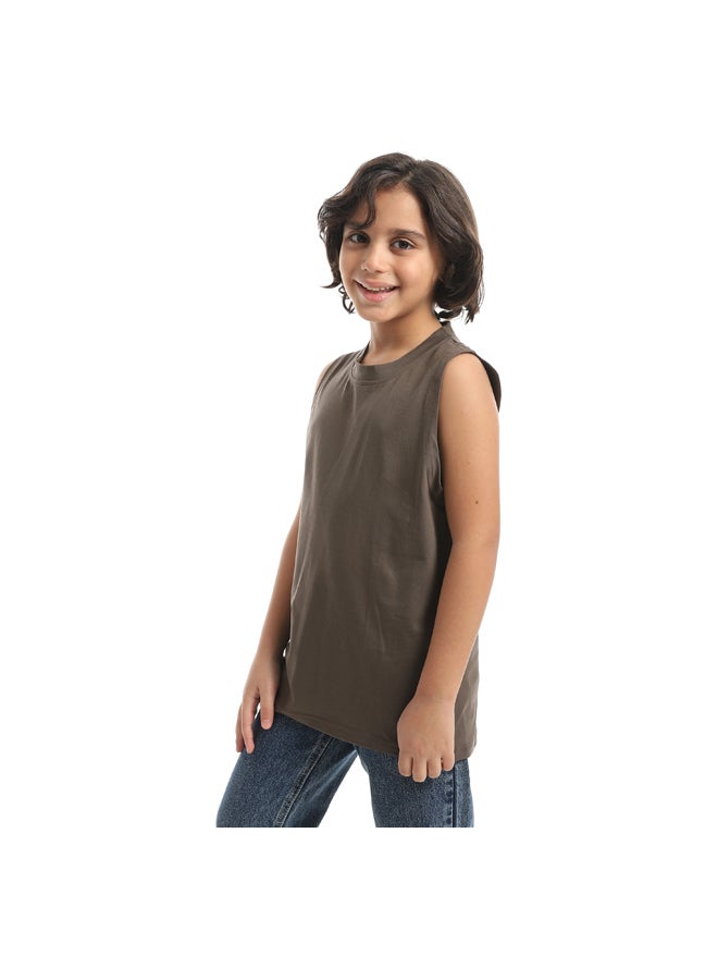Andora Cool And Light Cut Sleeves Summer Tank Top_ - Image 4