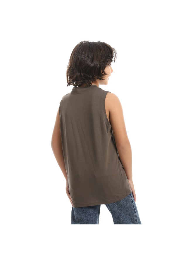 Andora Cool And Light Cut Sleeves Summer Tank Top_ - Image 5