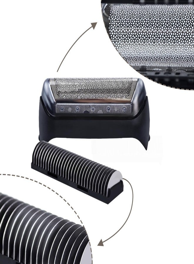 فلاين رأس بديل لشفرة وشفرة ماكينة الحلاقة من السلسلة 1 10B، علبة شفرات وشفرة بديلة مع Bra-un Cruzer، سلسلة 10B/20B 1000/2000، مجموعة رؤوس ماكينة حلاقة متوافقة مع 190 1735 1775 5728 5729 170S - Image 3