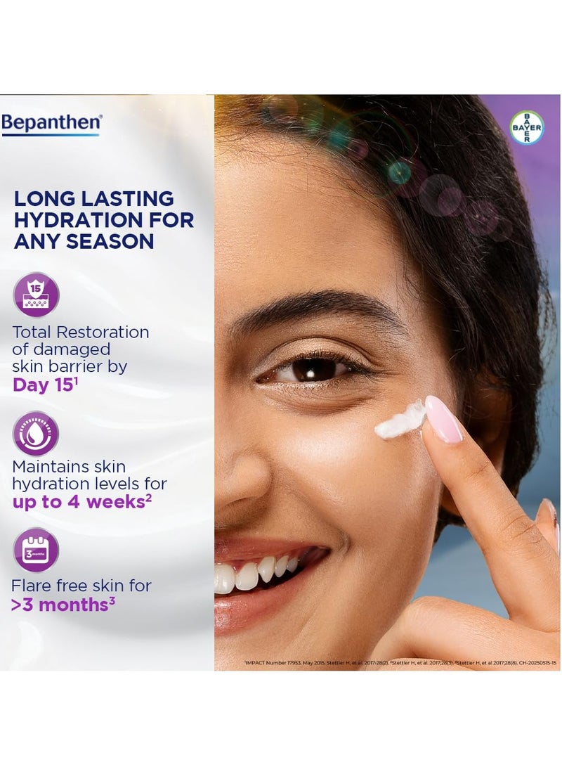 Bepanthen Sensi Control Daily Moisturizing Cream, Worlds No.1 Skincare Brand, For Dry & Sensitive Skin, 100 gm - Image 3