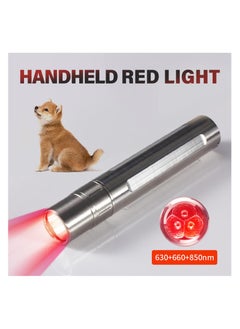 SYOSI Red Light Therapy Device for Dogs - Near Infrared Light Therapy for Body, Joints, & Muscles Pain Relief, Portable LED Device with 630nm, 660nm, and 850nm Red Light, Rechargeable and Easy to Use  - Image 2