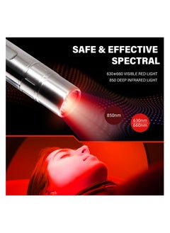 SYOSI Red Light Therapy Device for Dogs - Near Infrared Light Therapy for Body, Joints, & Muscles Pain Relief, Portable LED Device with 630nm, 660nm, and 850nm Red Light, Rechargeable and Easy to Use  - Image 5
