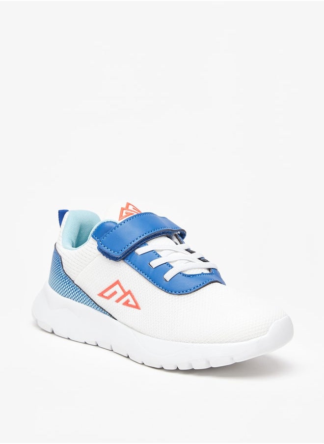 Oaklan by Shoexpress - Boys Textured Sports Shoes with Hook and Loop Closure - Image 1