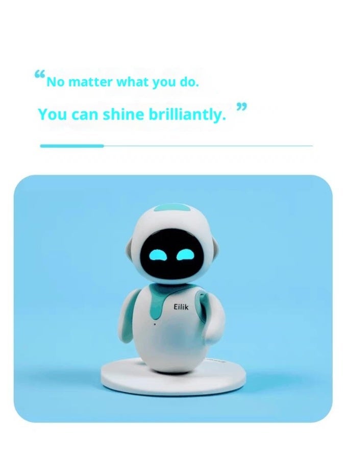 Eilik Robot: Intelligent Emotional, Emotional Voice-Interactive, AI-Powered Desktop Companion Electronic Pet Toy for Children - Image 2