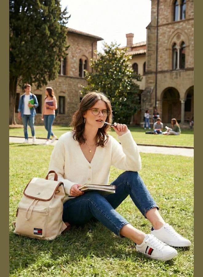 Lela Lela Oversize Fit Buttoned V-Neck Long Sleeve Knitwear Cardigan Women's CARDIGAN 4616232