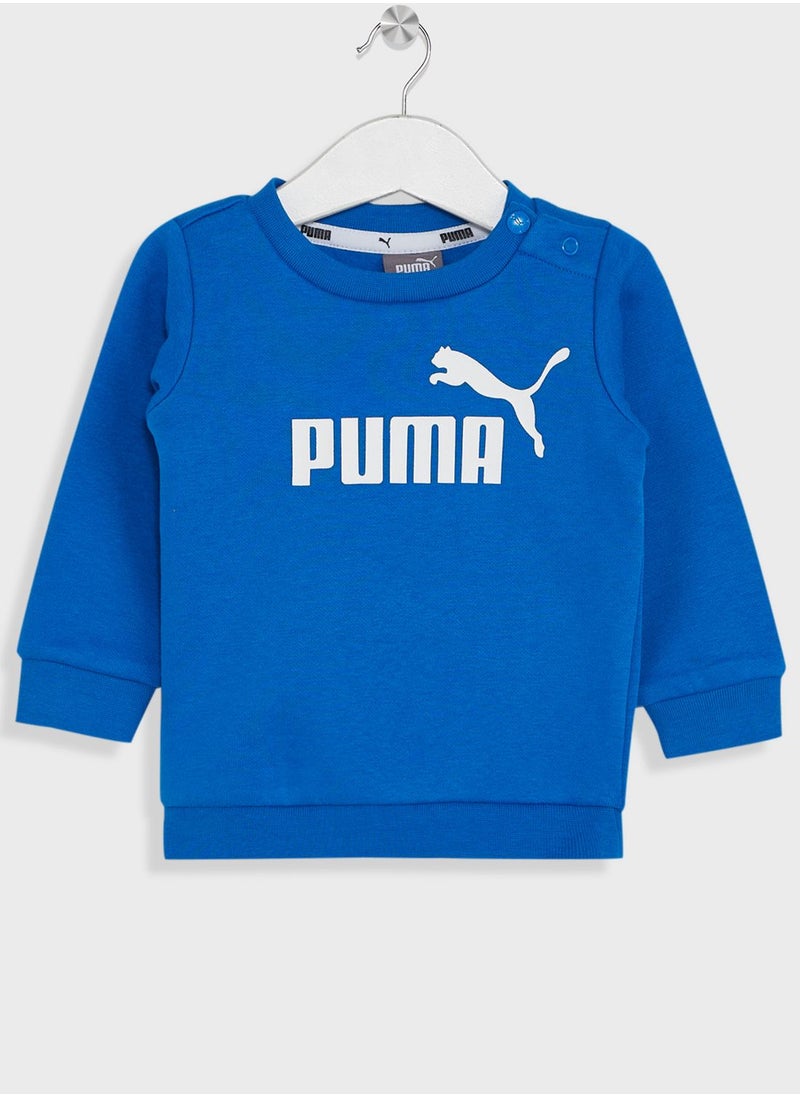PUMA - Infants Essential Minicats Crew Joggers Fl - Image 1