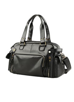 Leather Duffel Bag Full Grain Travel Weekend Gym