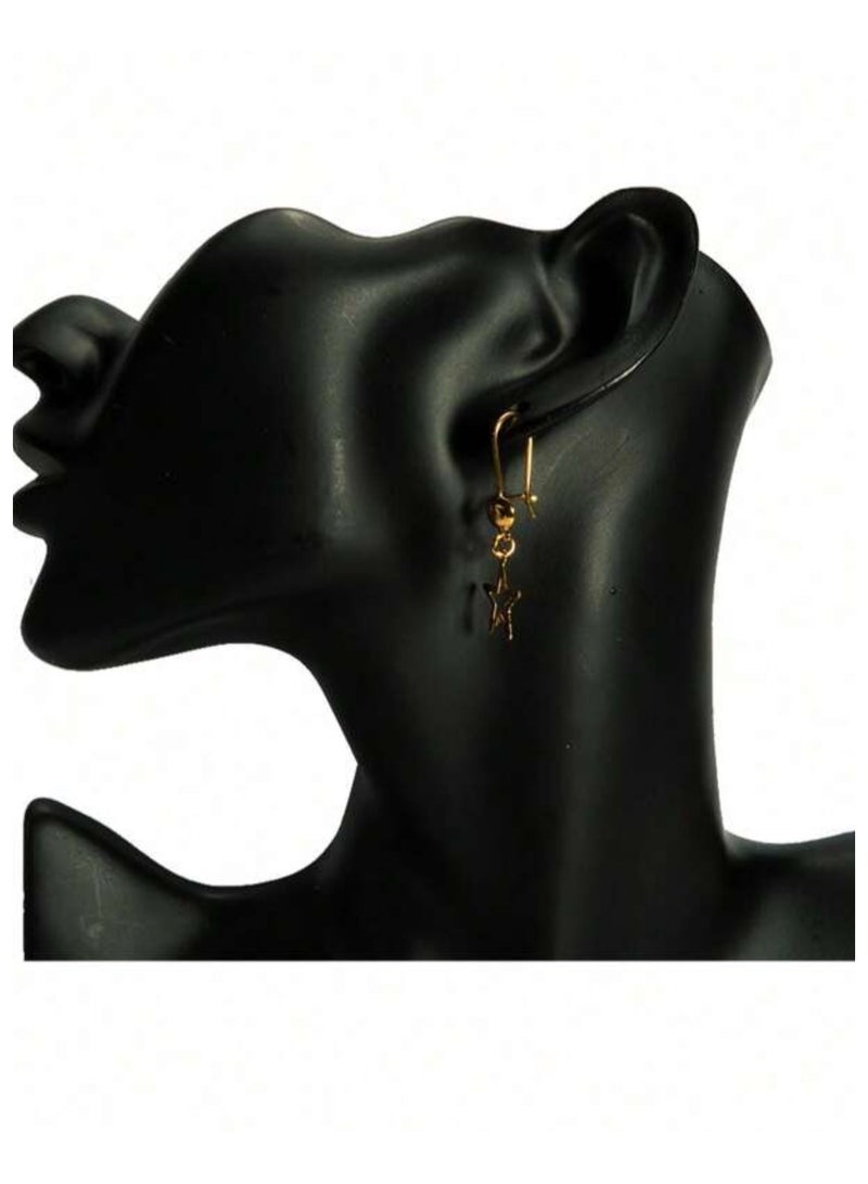 Jewelry 4You Elegant 21k Gold Plated Earrings For Women - Image 3