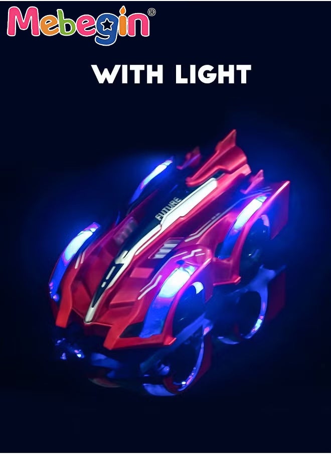 MEBEGIN - Remote Control Car Toy with Light and Music, 2.4 GHz Radio Control Drift Race Car 360° Rotation, RC Stunt Car, Suitable for Clibming Walls and Various Roads, Ideal Gift for Kids, 8.5*15*5.5cm - Image 1