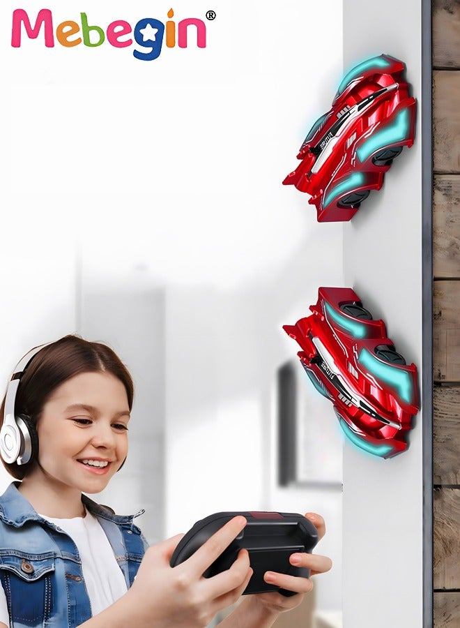 MEBEGIN Remote Control Car Toy with Light and Music, 2.4 GHz Radio Control Drift Race Car 360° Rotation, RC Stunt Car, Suitable for Clibming Walls and Various Roads, Ideal Gift for Kids, 8.5*15*5.5cm - Image 1