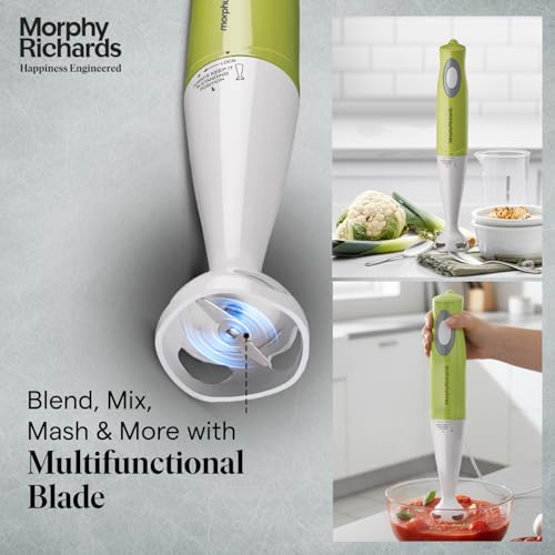 Morphy Richards Pronto Super Hand Blender, 301W (Green) - Image 5