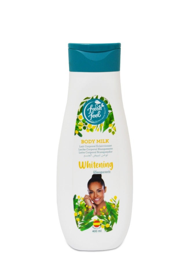 FRESH FEEL Skin Whitening Body Lotion 400ml - Image 1