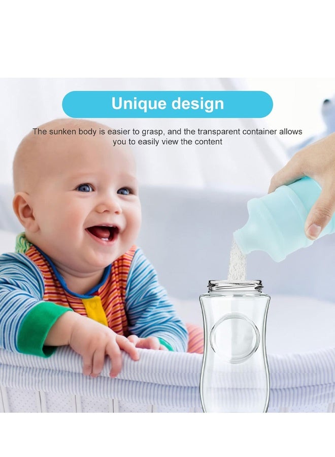 2 PCS 4 Layers Sakura Baby Milk Formula Dispenser & Container Box for Travel (Blue) - Image 3