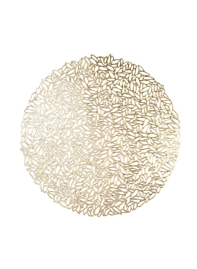 Kutis Set of 4 Restaurant Hollow PVC Decoration Meal Mat Anti-hot Dining Table Line Mat Steak Plate Pad - Image 2