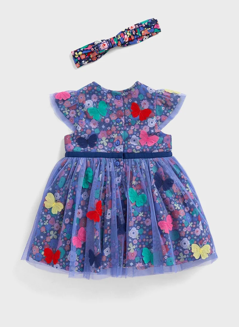 mothercare Kids Floral Print Dress