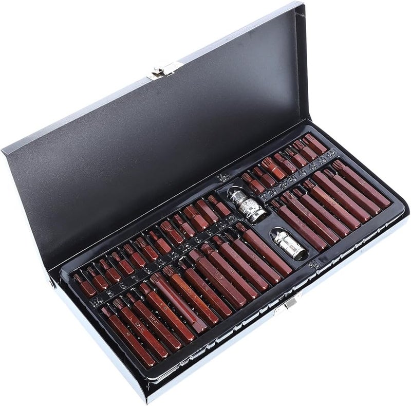 40 قطعة مجموعة مأخذ بت نجمي مع حقيبة أدوات إصلاح السيارات بمحرك سداسي - Image 2