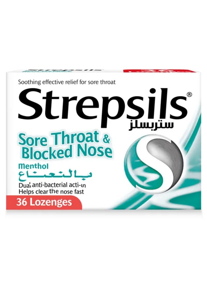 Strepsils Menthol Lozenges – 36's