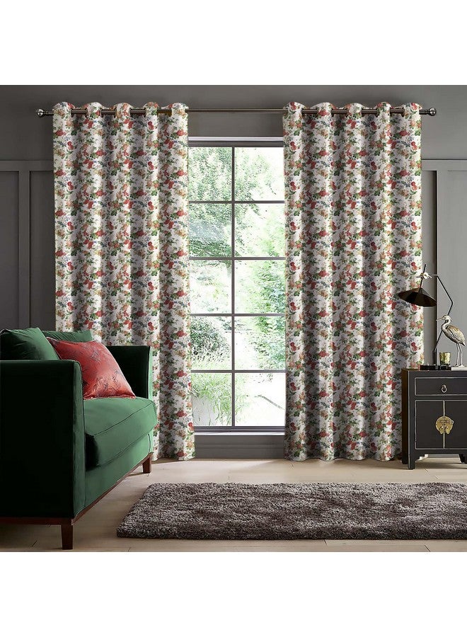 كاسابلو ستائر معتمة من قطعتين من البوليستر (فولاذ) من كاسابليو كشميري مع رباط خلفي، لغرفة النوم وغرفة المعيشة (زيتوني، 7 أقدام × 4.2 أقدام) - Image 2