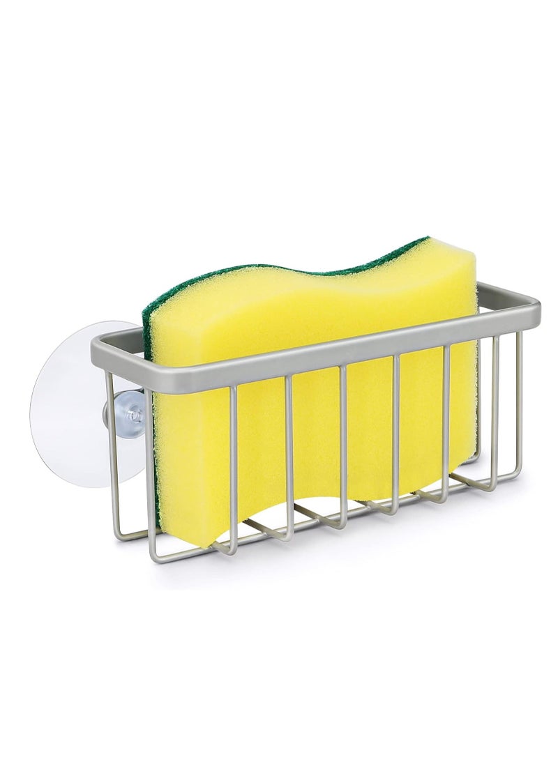 Generic Sponge Holder for Kitchen Sink, Kitchen Sink Sponge Holder, Kitchen Sink Caddy,Dish Sponge Holder （Mat Silver） 