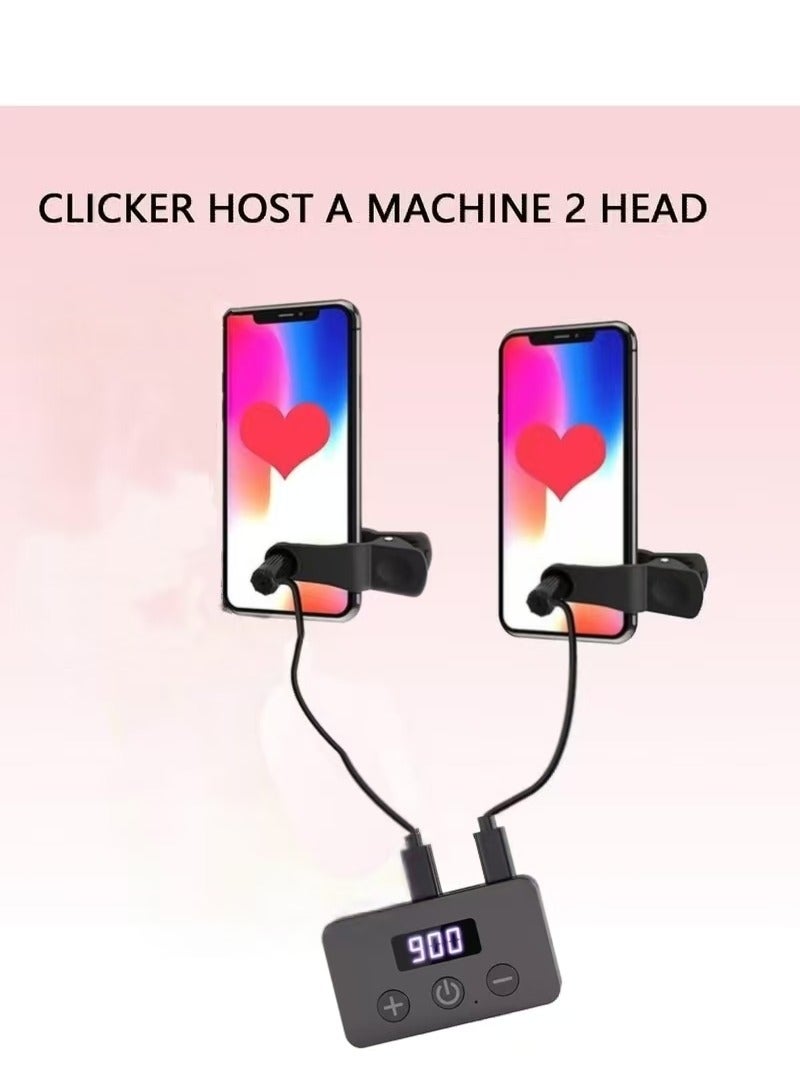 كابتن تيك Auto Clicker for Phone, Automatic Phone Screen Tapper, Simulated Finger Clicking USB Simulator for Gaming, Shopping, Giving a Like in Tiktok, Lightning Deal, Live Broadcasts, Reward Tasks - Image 4