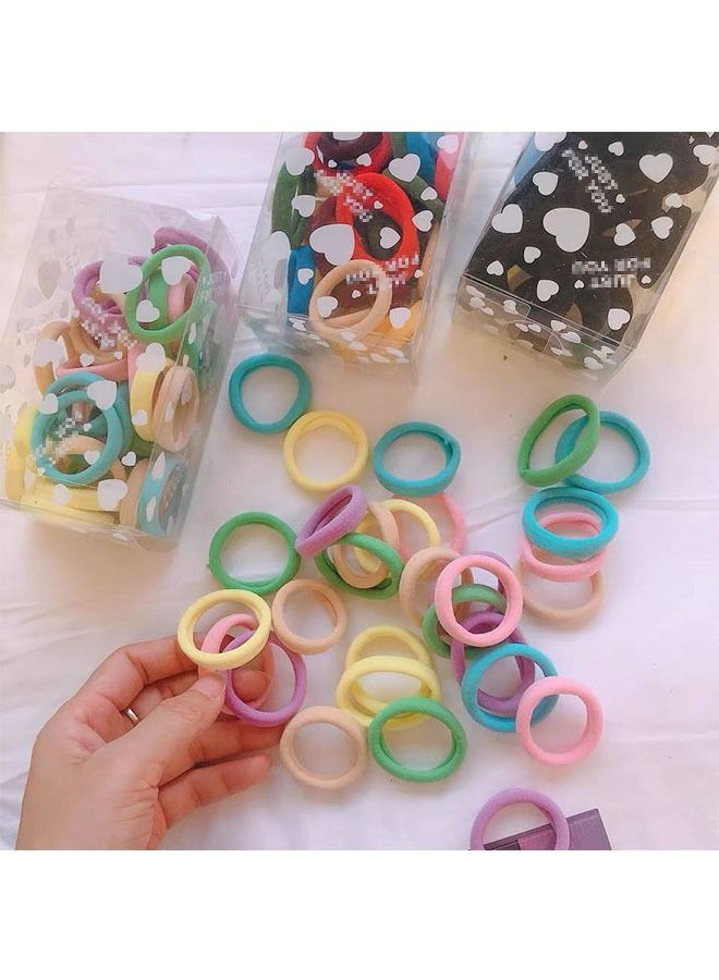5 Boxes of 500 Pieces Elastic Hair Ties Gift Set - Image 2