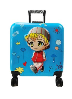 Kids Embossed Hard Luggage Suitcase, Lightweight Trolley Bag with 360° Spinner Wheels Blue, 18 inches - pzsku/Z595E939FEB9E6CBF5DB8Z/45/_/1707285522/89c312bd-c525-422b-befb-fcb319ba13a3