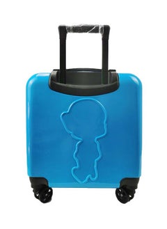 Kids Embossed Hard Luggage Suitcase, Lightweight Trolley Bag with 360° Spinner Wheels Blue, 18 inches - pzsku/Z595E939FEB9E6CBF5DB8Z/45/_/1707285593/b1389cb0-bc36-4839-aa00-a22def6f4f96