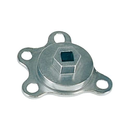 ProForm Crankshaft Turning Tool, Balancer Mounted, 1/2 in Drive, Stainless, Natural, Chevy/Ford, Each - Image 2