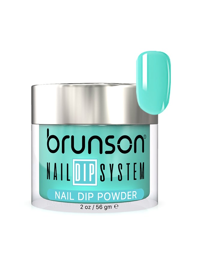 Nail Dip Powder Dip And Buff System Color 56gm, French Nail Art Starter Manicure Salon DIY At Home Odor Free And Long Lasting No Needed Nail Lamp Curing BDK081