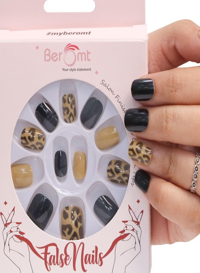 Beromt animal print nails - BFN1037APN - Image 2