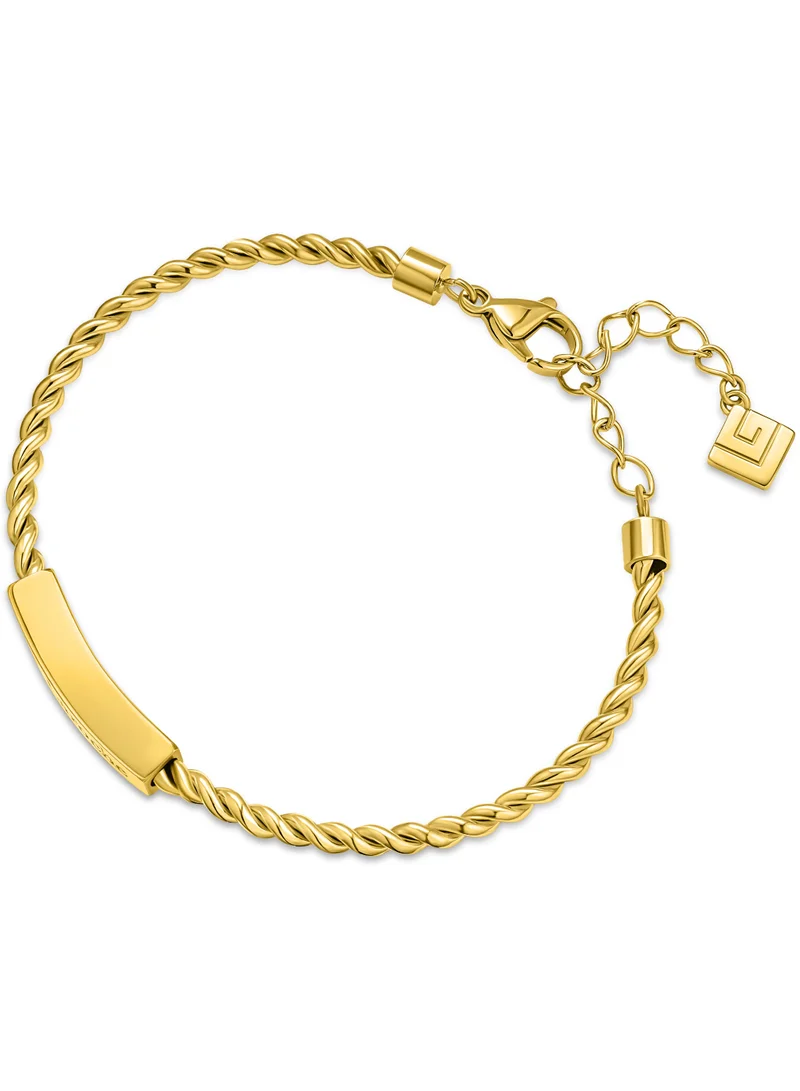 غاي لاروش Eleonore Gold Plated Twisted Chain Bracelet for Women