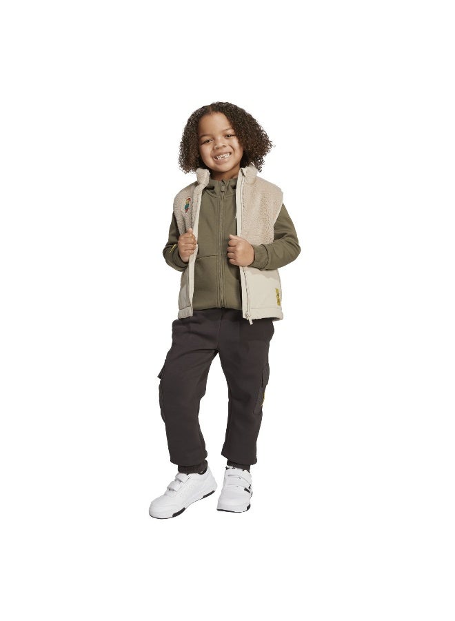 Adidas Lk Sim Tt Green Training Track Tops For Kids 18-24M - Image 4