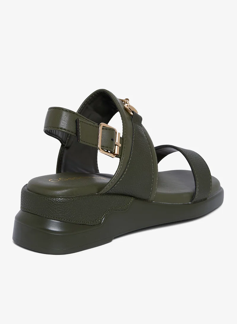 Geoomnii GREEN Geoomnii Comfort Slide Sandals for Women – Cushioned Slip-On Casual Sandals for Daily Wear, Home, Travel & Walking for Women | Best Price UAE