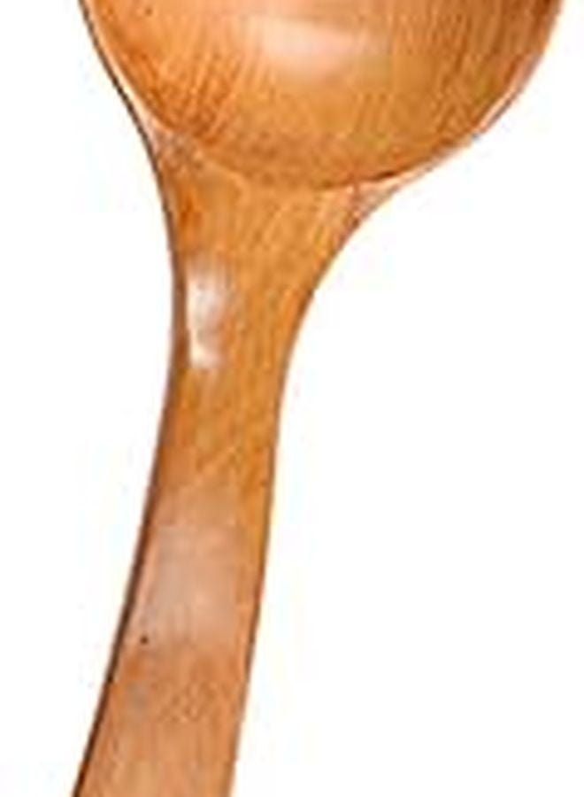 Wooden Soup Spoon Long Handle Lightweight Japanese Style For Hot Pot Cooking - Image 1