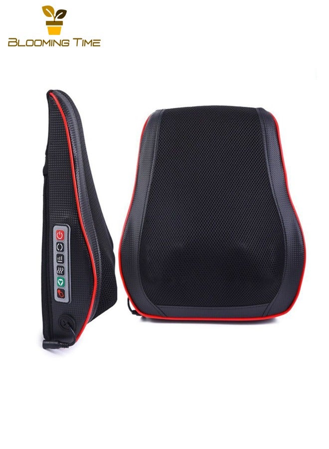 بلومنغ تايم قطني مدلك عنق الرحم الظهر العجن وسادة تدليك الجسم كله الكهربائية وسادة تدليك السيارة المنزلية وسادة وسادة متعددة الوظائف الجسم الكهربائية الكتف وعنق الرحم مدلك عنق الرحم مدلك - Image 1