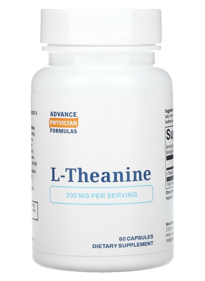 Advance Physician Formulas L-Theanine 200 mg 60 Capsules 