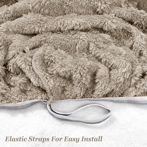 JOKIVTOU Recliner Chair Covers 4-Pieces Reclining Chair Slipcovers with Pocket& Elastic Bottom, Soft Feel Fitted Lazy Boy Sofa Couch Cover Washable, Stretch Recliner Furniture Protector - Image 4