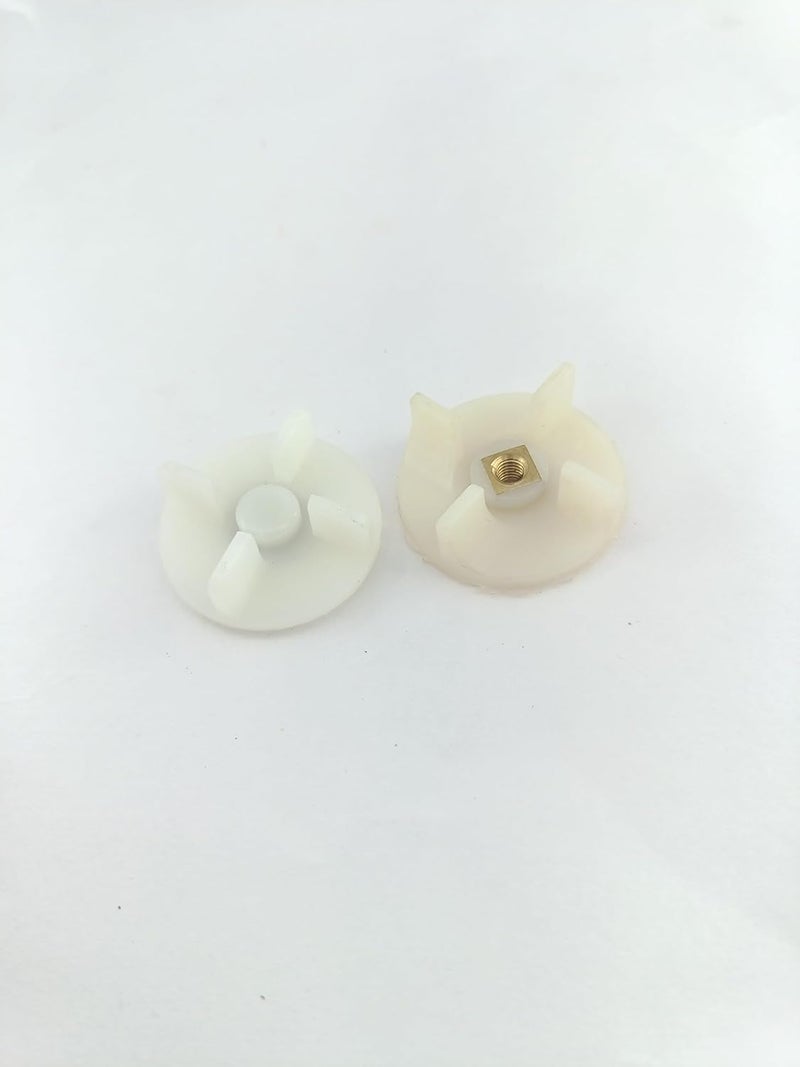 advancedestore All Four Teeth Coupler Mixer Grinders - (Pack of 2Pieces) - White Coupler Mixer/Grinder Motor Coupler-1Set - Image 2