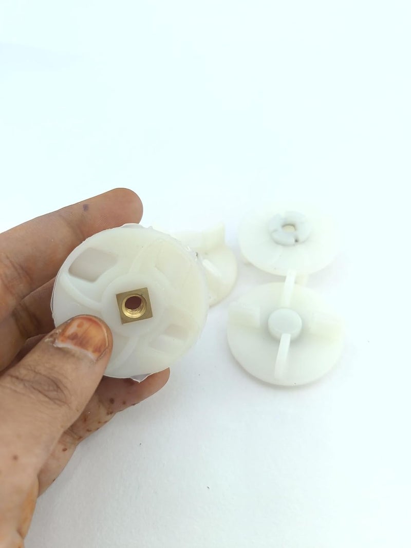 advancedestore All Four Teeth Coupler Mixer Grinders - (Pack of 2Pieces) - White Coupler Mixer/Grinder Motor Coupler-1Set - Image 3