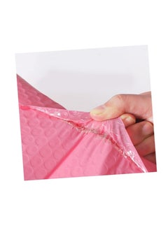 OASIS-TH Pack of 15 Self-Seal Bubble Mailers 20 X 25 CM Out Bags Cushioning Wrap Pouch for Packaging Mailing and Shipping Pink  - Image 2