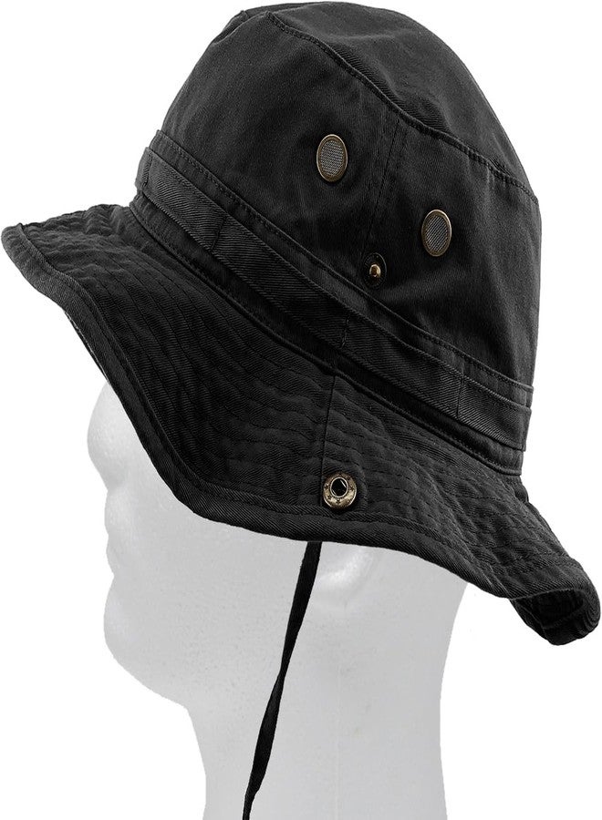KBETHOS KBM-700 BLK L/XL Boonie Bucket Hat Cap Fishing Outdoor Activities - Image 2