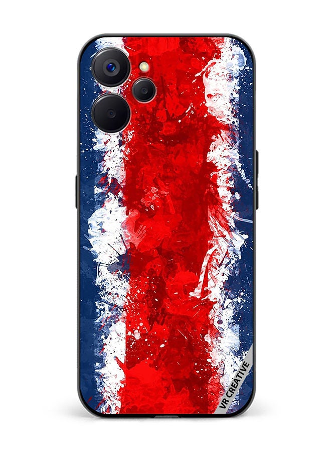 VR CREATIVE Protective Case Cover For Realme 10 5G Abstract Design Multicolour - Image 1