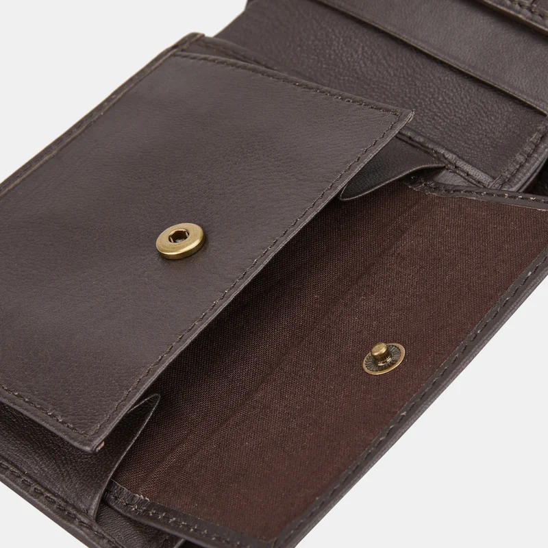 Timberland Brown Men's Bifold Coin Pocket Wallet for Men | Best Price UAE