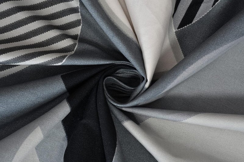 BSB مجموعة كينغستون من BSB HOME - ملاءات سرير سوبر كينغ مع 2 غطاء وسادة كينغ | ملاءات ناعمة فاخرة (3 قطع) | 108x108 بوصة، (أزرق وأبيض) - Image 2