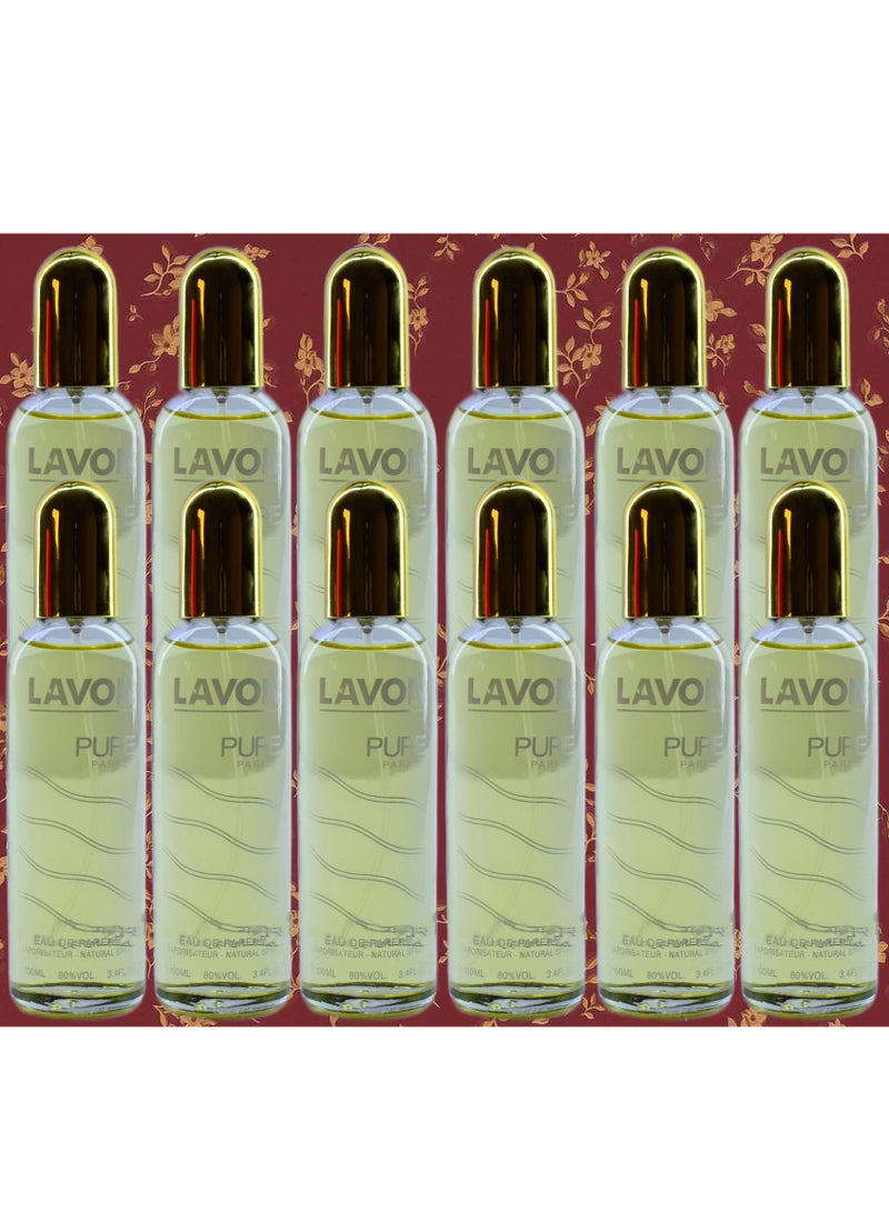 لافون 12 قطع عطر لافون بيور 100 مل EDP - Image 1