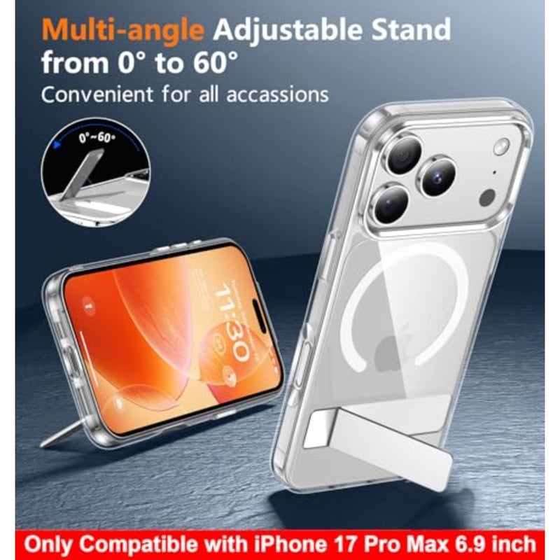 Magnetic for Case, with [3 Stand Ways] [Military Grade Drop tection] with Invisible Stand Shockof Slim Case for 6.9 inch - Image 5