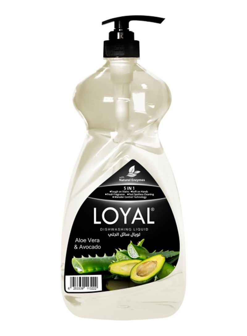 Loyal 5 in 1 Dishwashing Liquid - Aloe Vera & Avocado 1.5L